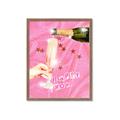 Picture of Happy Hour Champagne _GroupedProduct_Rectangle_Portrait_Framed_Matted_