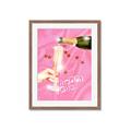 Picture of Happy Hour Champagne _GroupedProduct_Rectangle_Portrait_Framed_Matted_