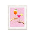 Picture of Cheers to Self-Love _GroupedProduct_Rectangle_Portrait_Framed_Matted_