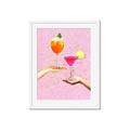 Picture of Cheers to Self-Love _GroupedProduct_Rectangle_Portrait_Framed_Matted_