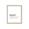 Picture of Quote Whiskey Censored _GroupedProduct_Rectangle_Portrait_Framed_Matted_