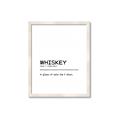 Picture of Quote Whiskey Censored _GroupedProduct_Rectangle_Portrait_Framed_Matted_