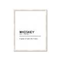 Picture of Quote Whiskey Censored _GroupedProduct_Rectangle_Portrait_Framed_Matted_