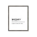 Picture of Quote Whiskey Censored _GroupedProduct_Rectangle_Portrait_Framed_Matted_