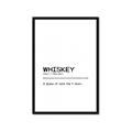 Picture of Quote Whiskey Censored _GroupedProduct_Rectangle_Portrait_Framed_Matted_