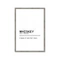 Picture of Quote Whiskey Censored _GroupedProduct_Rectangle_Portrait_Framed_Matted_