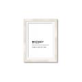 Picture of Quote Whiskey Censored _GroupedProduct_Rectangle_Portrait_Framed_Matted_