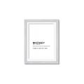 Picture of Quote Whiskey Censored _GroupedProduct_Rectangle_Portrait_Framed_Matted_