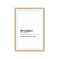 Picture of Quote Whiskey Censored _GroupedProduct_Rectangle_Portrait_Framed_Matted_