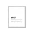 Picture of Quote Beer Stories _GroupedProduct_Rectangle_Portrait_Framed_Matted_
