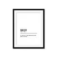 Picture of Quote Beer Stories _GroupedProduct_Rectangle_Portrait_Framed_Matted_