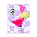 Picture of Disco Martini _GroupedProduct_Rectangle_Portrait_Unframed_Print_Only_