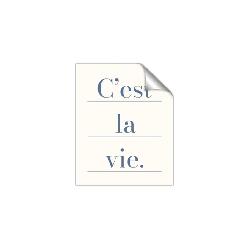 Picture of C'est La Vie II _GroupedProduct_Rectangle_Portrait_Unframed_Print_Only_