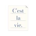 Picture of C'est La Vie II _GroupedProduct_Rectangle_Portrait_Unframed_Print_Only_