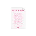 Picture of Pink Self Care _GroupedProduct_Rectangle_Portrait_Unframed_Print_Only_