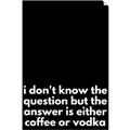Picture of Coffee or Vodka _GroupedProduct_Rectangle_Portrait_Unframed_Print_Only_