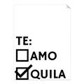Picture of Tequila Te Amo _GroupedProduct_Rectangle_Portrait_Unframed_Print_Only_