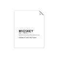 Picture of Quote Whiskey Censored _GroupedProduct_Rectangle_Portrait_Unframed_Print_Only_