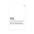 Picture of Quote Gin Question _GroupedProduct_Rectangle_Portrait_Unframed_Print_Only_