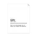 Picture of Quote Gin Question _GroupedProduct_Rectangle_Portrait_Unframed_Print_Only_