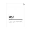 Picture of Quote Beer Stories _GroupedProduct_Rectangle_Portrait_Unframed_Print_Only_