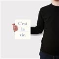Picture of C'est La Vie II _GroupedProduct_Rectangle_Portrait_Canvas_