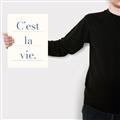 Picture of C'est La Vie II _GroupedProduct_Rectangle_Portrait_Canvas_