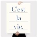 Picture of C'est La Vie II _GroupedProduct_Rectangle_Portrait_Canvas_