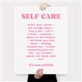 Picture of Pink Self Care _GroupedProduct_Rectangle_Portrait_Canvas_