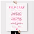 Picture of Pink Self Care _GroupedProduct_Rectangle_Portrait_Canvas_