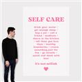 Picture of Pink Self Care _GroupedProduct_Rectangle_Portrait_Canvas_