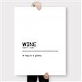 Picture of Quote Wine Hug _GroupedProduct_Rectangle_Portrait_Canvas_