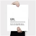 Picture of Quote Gin Question _GroupedProduct_Rectangle_Portrait_Canvas_