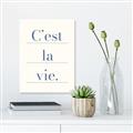 Picture of C'est La Vie II _GroupedProduct_Rectangle_Portrait_Canvas_