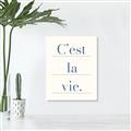 Picture of C'est La Vie II _GroupedProduct_Rectangle_Portrait_Canvas_