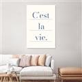 Picture of C'est La Vie II _GroupedProduct_Rectangle_Portrait_Canvas_