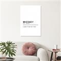 Picture of Quote Whiskey Censored _GroupedProduct_Rectangle_Portrait_Canvas_