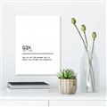 Picture of Quote Gin Question _GroupedProduct_Rectangle_Portrait_Canvas_