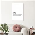 Picture of Quote Gin Question _GroupedProduct_Rectangle_Portrait_Canvas_
