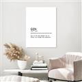 Picture of Quote Gin Question _GroupedProduct_Rectangle_Portrait_Canvas_