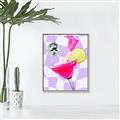 Picture of Disco Martini _GroupedProduct_Rectangle_Portrait_Canvas_Framed_