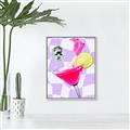 Picture of Disco Martini _GroupedProduct_Rectangle_Portrait_Canvas_Framed_