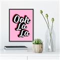 Picture of Ooh La La _GroupedProduct_Rectangle_Portrait_Canvas_Framed_
