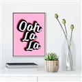 Picture of Ooh La La _GroupedProduct_Rectangle_Portrait_Canvas_Framed_