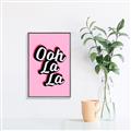 Picture of Ooh La La _GroupedProduct_Rectangle_Portrait_Canvas_Framed_
