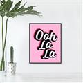 Picture of Ooh La La _GroupedProduct_Rectangle_Portrait_Canvas_Framed_