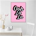 Picture of Ooh La La _GroupedProduct_Rectangle_Portrait_Canvas_Framed_