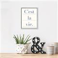 Picture of C'est La Vie II _GroupedProduct_Rectangle_Portrait_Canvas_Framed_