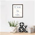 Picture of C'est La Vie II _GroupedProduct_Rectangle_Portrait_Canvas_Framed_