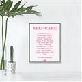 Picture of Pink Self Care _GroupedProduct_Rectangle_Portrait_Canvas_Framed_